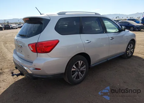 2017 Nissan Pathfinder Sl из США, поврежденный, VIN 5N1DR2MM5HC662954